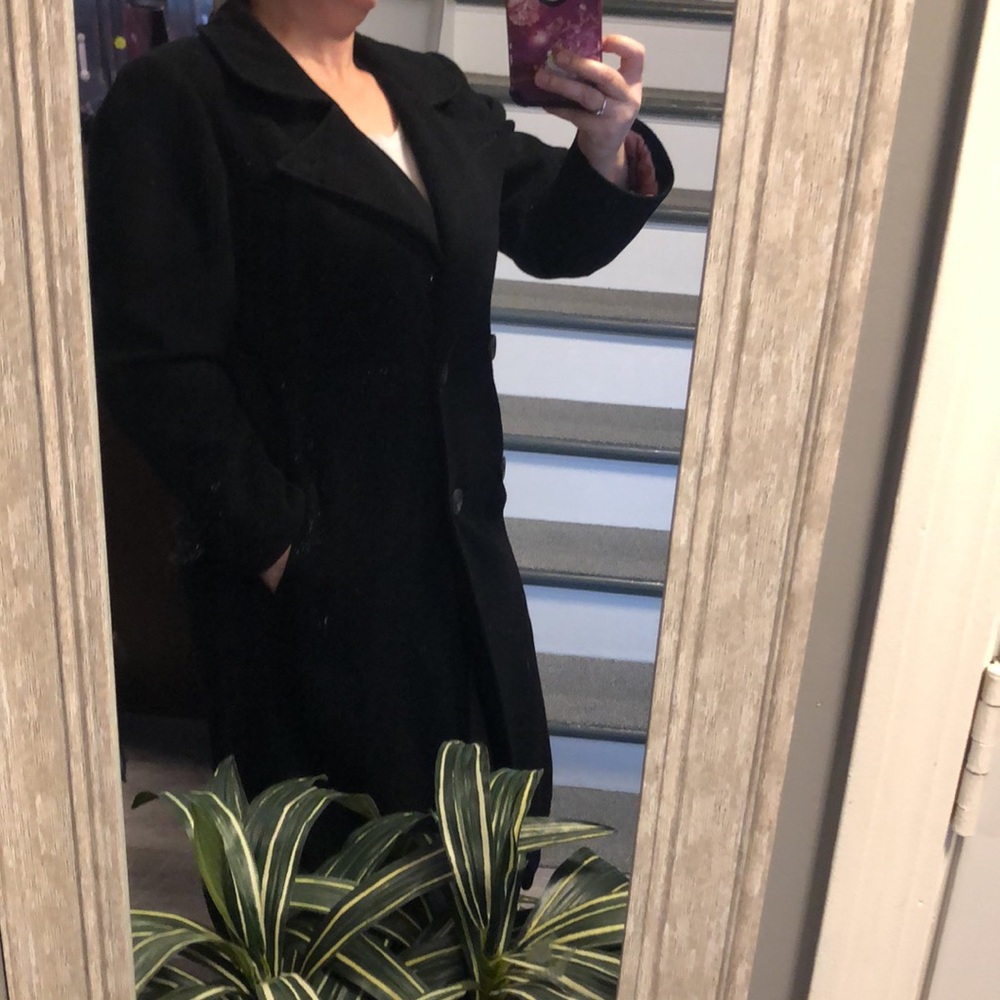 Chloe womens wool coat size M - Picture 14 of 16